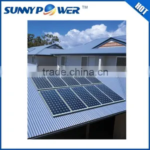 3kw Blue High Efficiency Off-grid Complete Solar System for Home thumbnail-1