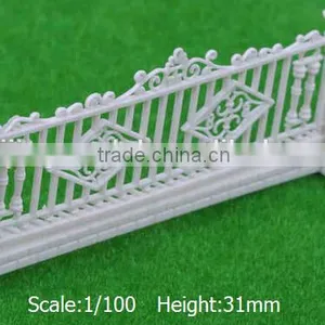 New Model Fence, Model Fence in Fencing, Fence 3d Models, Model Railway Fence, Plastic Fence for 1/100 thumbnail-2