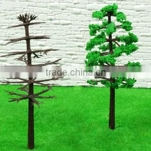 Decorative Plastic Tree, Scale Model Trees, Model Tree in Other Construction , Model Tree Base Plastic, MT-15 thumbnail-2