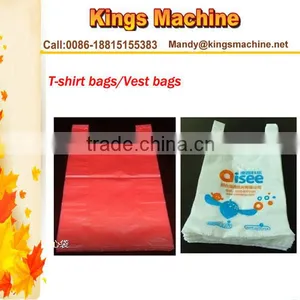 High Speed T-shirt Shopping Bag Making Machine (Kings Machine) thumbnail-2
