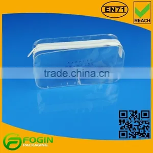 SOFT PLASTIC EVA COSMETICS BAG WITH 3#NYLON ZIPPER FACTORY thumbnail-2