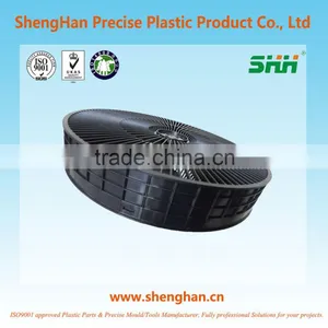 2016 Manufacture ABS Plastic Injection Moulding Plastic Auto Parts for Fan Cover thumbnail-1