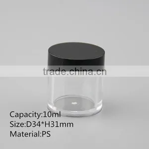 10g Cosmetic Plastic Jar for Acrylic Cylinder thumbnail-1