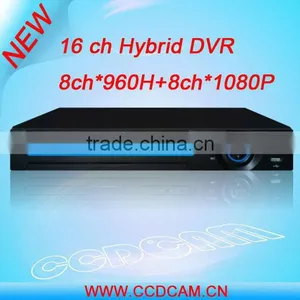 H.264 Can View via IE/ CMS/ Mobile Phone View. With P2P Function Support 4ch Playback With HDMI HD Hybrid Cctv Dvr( HVR8216 ) thumbnail-1