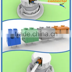Patented Mini Type Screwless Pcb Terminal Block 0.2~1.5 Sq.mm Replace Wago300/wago126 thumbnail-4