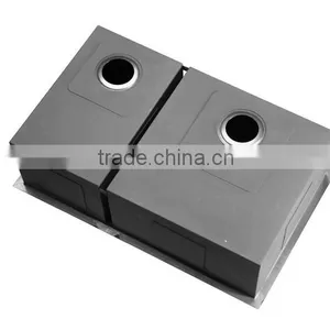 Stainless Steel Undermount Topmount Double Kitchen Sink Made in China thumbnail-4