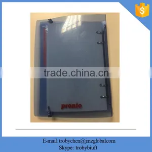 Customized Transparent Plastic Ring Binder Folder thumbnail-2
