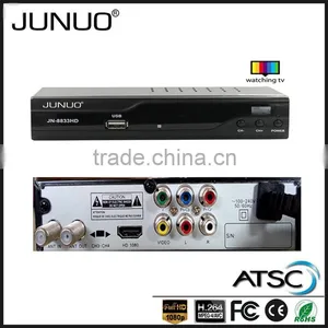 JUNUO China Factory 2016 OEM New Quality Full hd Strong Tuner Mstar USA tv Decoder Set Top Box ATSC thumbnail-2