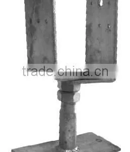 Hot Dipped Galvanized Post Support Post Anchor thumbnail-2