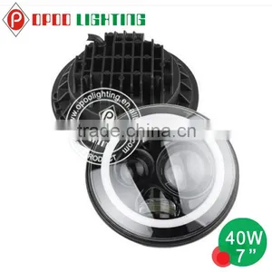 2015Newest 24v Sealed Beam Lamp,40W 7'' Round Jeep 24v Sealed Beam Lamp thumbnail-1