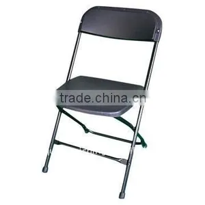 China Supplier Cheap Leisure Used Metal Folding Chair and Table for Restaurant thumbnail-1