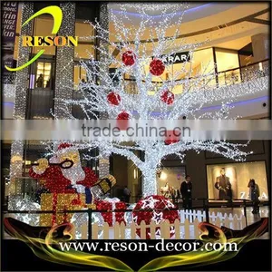 2014 White Illuminated Artificial Christmas Tree thumbnail-1