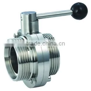 Sanitary Welded Butterfly Valve thumbnail-1