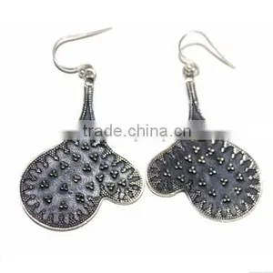 Plain Sterling Silver Earrings thumbnail-1