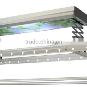 Newest Auto Lifting Electric Cloth Drying Rack Installed on the Balcony thumbnail-1