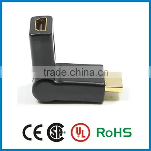 APBG HDMI Female to HDMI Male 180 Degree Connector thumbnail-3
