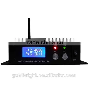 126 Channels 2.4G LCD DMX512 Receiver / Transmitter DMX Wireless Receiver thumbnail-3