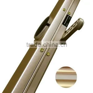 New 50" Mini Table Projection Screen With Luxury Gold Housing thumbnail-3