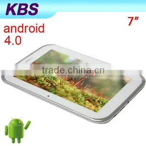 7 Inch Android 4.0 Mid Tablet Specification, FM, Bluetooth, Wifi, 2G Phone Call thumbnail-1