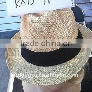 Straw Fedora Hat thumbnail-1