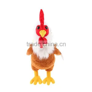 Best Made Realistic Standing Plush Stuffed Chicken Animal Toy Wholesale thumbnail-2