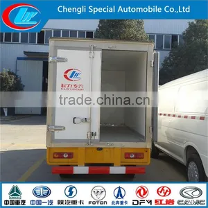 Yuling 2T Freezer Truck Mini Van Truck Cargo Box Van Truck Fiberglass Van Truck Food Box Van Truck thumbnail-3