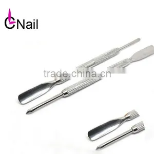 Biger Stainless Steel Cuticle Nail Pusher Spoon Cut Remover thumbnail-1