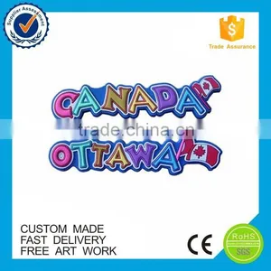 OEM Canada Souvenir Pvc Custom Rubber Fridge Magnet thumbnail-1