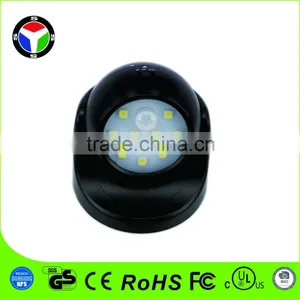 360 Degree Rotation Wireless Indoor Outdoor Wall Porch LED Motion Sensor Light thumbnail-1