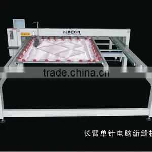 HXD-30C Long Arm Computerized Single Needle Quilting Machine, Cheap Quilt Making Machine thumbnail-1