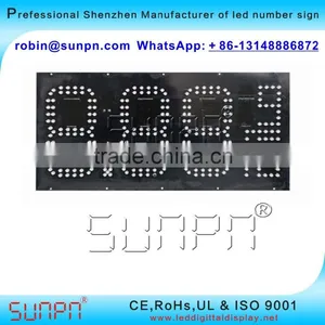 Atlanta USA Led Digital Gas Price Display 8.88 9 & 8.88 9/10 (6 Inch ) R/W/Y/W/B Color thumbnail-2