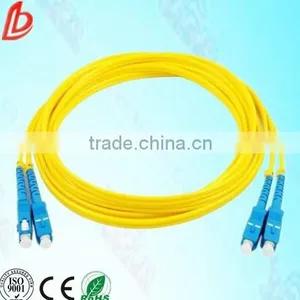 Manufacturer SC/PC 3 Meter Fiber Optic Patch Cord / SC Fiber Optical Patch Cable thumbnail-2