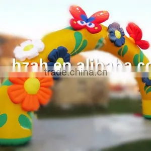 Beauty Inflatable Arch With Flowers and Butterfly thumbnail-1