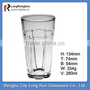 LongRun 280ml Old Fashioned Home Use Glassware Water Glass Fruit Drinks Glass Glass thumbnail-1