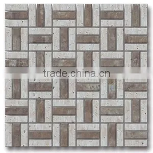 New Style Marble Mosaic Floor Tile on Sale thumbnail-4