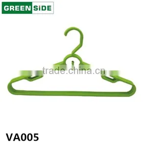 VA005 Variour Kinds Green Tie Purse Hanger Plastic Clothing Hanger thumbnail-1