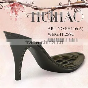 FH116(B) ABS Shoe High Heel Sole With Rhinestones thumbnail-4