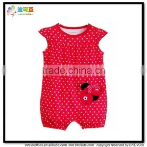 BKD Red Princess With High Quality Fashion Infant Romper thumbnail-1