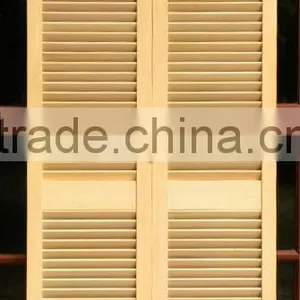 Wooden Bifold Louver Door thumbnail-1