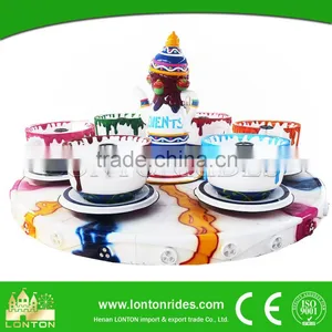 Indoor Kids Amusement Rides for Sale Rotary Cup Game Family Park Ride Equipment thumbnail-1