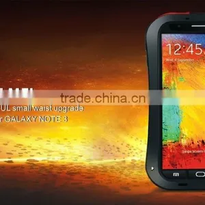 2015 Fashion Mobile Phone Case LOVE MEI Shockproof Waterproof Rugged Gorilla Metal Case for Galaxy Note3 III/Galaxy Note 2. thumbnail-2