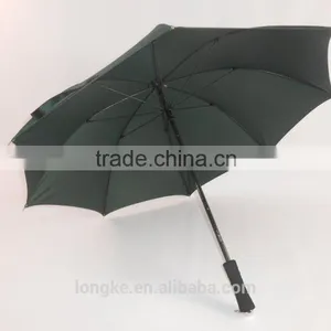 Solid Color Soft Touching Foam Eva Handle Golf Umbrella Fiberglass Shaft thumbnail-5