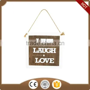 Wooden Square Brown Brand thumbnail-1