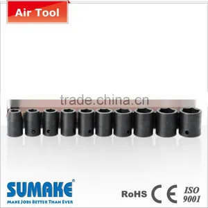 SIS-4404 Metal Box 1/2" CR-VA Steel Impact Socket Set thumbnail-1