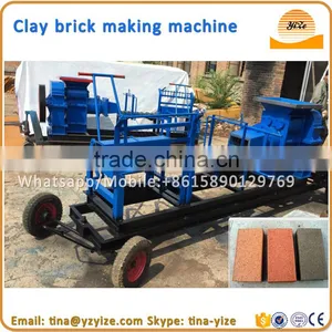 China Clay Brick Making Machine / Press Machine Clay Brick South Africa thumbnail-5