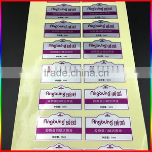Self Adhesive Hot Sale Printing Aluminium Foil Sticker, Printed Adhesive Matt Silver PET Label thumbnail-2