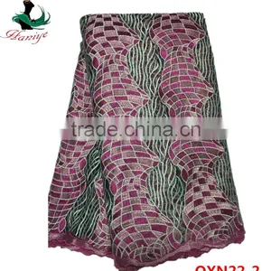 QXN22 Trade Assurance Tulle Lace Fabric for Lady thumbnail-3