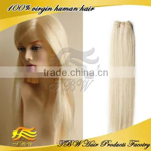 Brazilian Virgin Remy Hair Color 613 Blonde Hair Weave Wholesale thumbnail-1