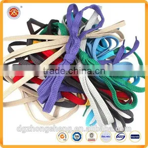 Colorful Flat Shoelaces With Metal Tips Custom Logo Shoelace Charms Shoelace thumbnail-4