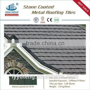 Decoration Material Roof Tiles- Classical Roofing Materials/ Stone Coated Metal Roof Tile thumbnail-3